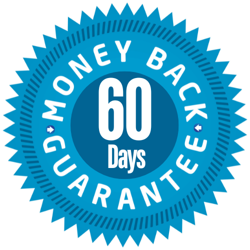 60 days money back guarantee